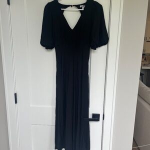 Ro&Zo Black midi dress